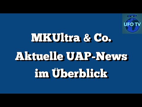YouTube Video Thumbnail: MKUltra-Hearing, UFOs in Paris und mehr! ● UFOTV Livestream 26/07/01