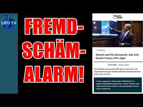 YouTube Video Thumbnail: Cringe: UAP-Skeptiker macht sich lächerlich ● UAPdate 2026/7/6